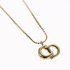 Secondhand Dior CD Gold Metal Jewelry