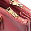 Secondhand Prada Medium Saffiano Lux Galleria Double Zip Satchel
