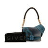 Givenchy Chito Small 4G Graffiti Effect Canvas and Leather Satchel Secondhand