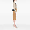 Chanel Small CC Quilted Lambskin and Tweed Chain Flap Secondhand