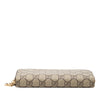 Gucci GG Supreme Zip Around Long Wallet Secondhand