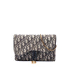 Dior Oblique Canvas Saddle Pouch Wallet on Chain Secondhand