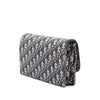 Dior Oblique Canvas Saddle Pouch Wallet on Chain Secondhand