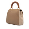 Burberry Medium Tricolor Trench Calfskin DK88 Top Handle Bag Secondhand