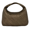 Bottega Veneta Small Metallic Nappa Intrecciato Veneta Hobo Secondhand