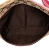 Gucci GG Canvas Web Double Pocket Belt Bag Secondhand
