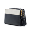 Prada Bicolor Saffiano and City Calf Esplanade Crossbody Secondhand