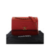 Chanel CC Tricolor Quilted Lambskin Single Flap Secondhand