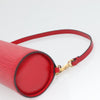 Secondhand Louis Vuitton Papillon Red Leather Bag