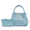Balenciaga Canvas Navy Cabas XS Secondhand