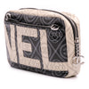 Chanel Coated Canvas Camellia Logo Camera Bag Secondhand