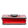 Prada Saffiano Trimmed Metallic Vitello Cahier Bag Secondhand