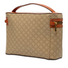Celine Macadam Coated Canvas Vanity Bag Secondhand