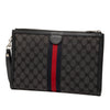 Secondhand Balenciaga The Hacker Project BB Canvas Web Ophidia Clutch