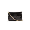 Patent Leather Chain Flap Bag - '10s Second-hand