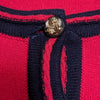 Secondhand Chanel Red Cashmere Cardigan - 2010s