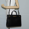 Secondhand Saint Laurent Manhattan Black Leather Bag