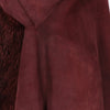 A.N.G.E.L.O. Vintage Cult Burgundy Sheepskin Coat - '80s Second hand