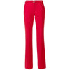 Versace Red Wool Trousers - 2000s Second hand