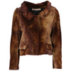 Marni Brown Fur Jacket - 2000s Second hand