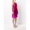 Gianfranco Ferré Fuchsia and Red Silk Dress - '90s Second hand