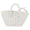 Secondhand Balenciaga Bistrot Panier White Patent Leather Bag