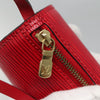 Secondhand Louis Vuitton Papillon Red Leather Bag
