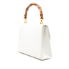 Gucci Calfskin Bamboo Top Handle Bag Secondhand