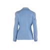 Secondhand Valentino Nigh Light Blue Textured Viscose Skirt Suit