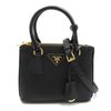 Saffiano Lux Micro Galleria Double Zip Tote - '10s Second-hand