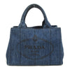 Canapa Logo Denim Handbag - '10s Second-hand