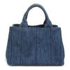 Canapa Logo Denim Handbag - '10s Second-hand