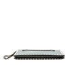 Valentino Leather Rockstud Flap Clutch Secondhand