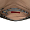 Valentino Leather Rockstud Flap Clutch Secondhand