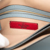 Valentino Leather Rockstud Flap Clutch Secondhand