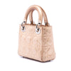Dior Mini Metallic Lambskin Cannage Lady Dior Secondhand