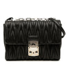 Miu Miu Matelasse Nappa Push Lock Flap Secondhand