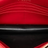 Saint Laurent Grain De Poudre Chevron Monogram Envelope Wallet on Chain Secondhand