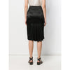 Chanel Black Silk Midi Skirt - '00s Second hand