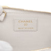 Chanel CC Quilted Caviar Zip Around Card Holder Secondhand