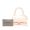 Balenciaga Small Leather Hourglass Top Handle Bag Secondhand