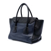 Prada Bicolor Glace Calf Sound Lock Satchel Secondhand