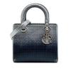 Dior Medium Ombre Metallic Patent Microcannage Lady Dior Secondhand