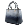 Dior Medium Ombre Metallic Patent Microcannage Lady Dior Secondhand