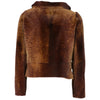 Marni Brown Fur Jacket - 2000s Second hand