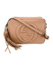 Gucci Soho Wristlet Pouch Leather