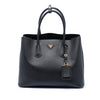 Prada Medium Saffiano Cuir Double Satchel Secondhand