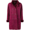 Yves Saint Laurent Purple Suede Coat - '80s Second hand