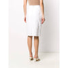 Lanvin White Cotton Skirt - '80s Second hand