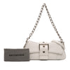 Secondhand Balenciaga Small Croc Embossed Leather Lindsay Satchel